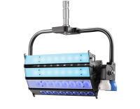 VELVET CYC 4 color STUDIO asymmetrical articulated LED with on-board AC control + yoke